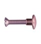 VITE P/SEDIA 30 MM BORCHIA OTTONE NICHELATO