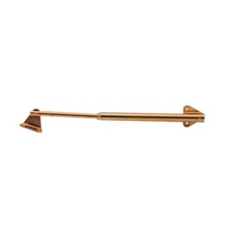 ASTA P/CAPPA 216 A PISTONE OTTONE LUCIDO 20 CM*