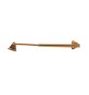 ASTA P/CAPPA 216 A PISTONE OTTONE LUCIDO 25 CM*