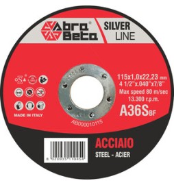 ABRABETA DISCO P/FERRO D 115X1,0 MM