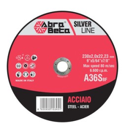ABRABETA DISCO P/FERRO D 230X2,0 MM