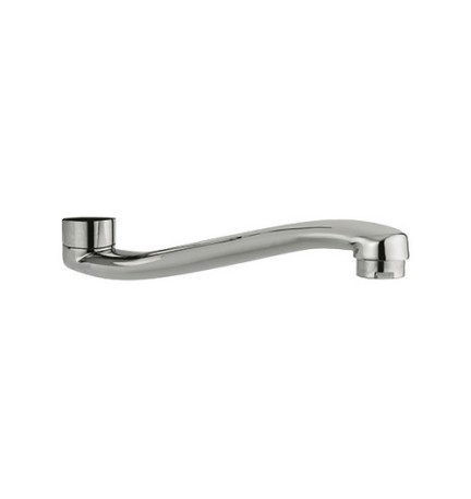CANNA PER MISCELATORE A MURO L. 22 cm