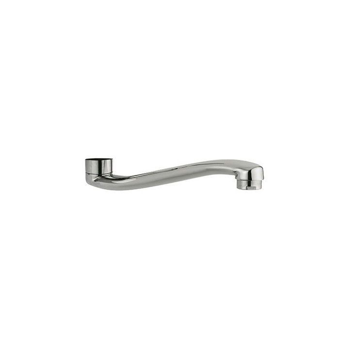 CANNA PER MISCELATORE A MURO L. 22 cm