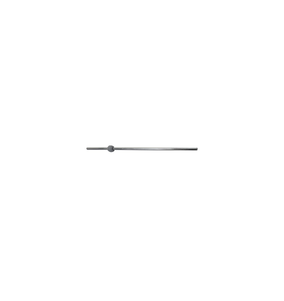 ASTA ORIZZONTALE ACCIAO INOX CON SFERA DM 12 -