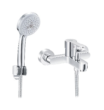 MISCELATORE MONOCOMANDO VASCA SERIE IOLE Cromo