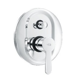 MISCELATORE MONOCOMANDO INCASSO DOCCIA CON DEV. SERIE IOLE Cromo