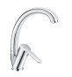 MISCELATORE MONOCOMANDO LAVELLO CANNA ALTA SERIE IOLE Cromo