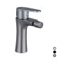 MISCELATORE MONOCOMANDO BIDET SERIE LIZZY Nero opaco
