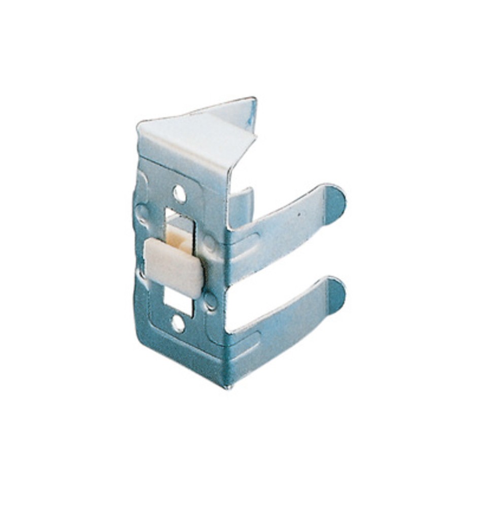 BS GANCIO ACCIAIO ZINCATO ZOCCOLO RESINA ALLUM. 8 PZ