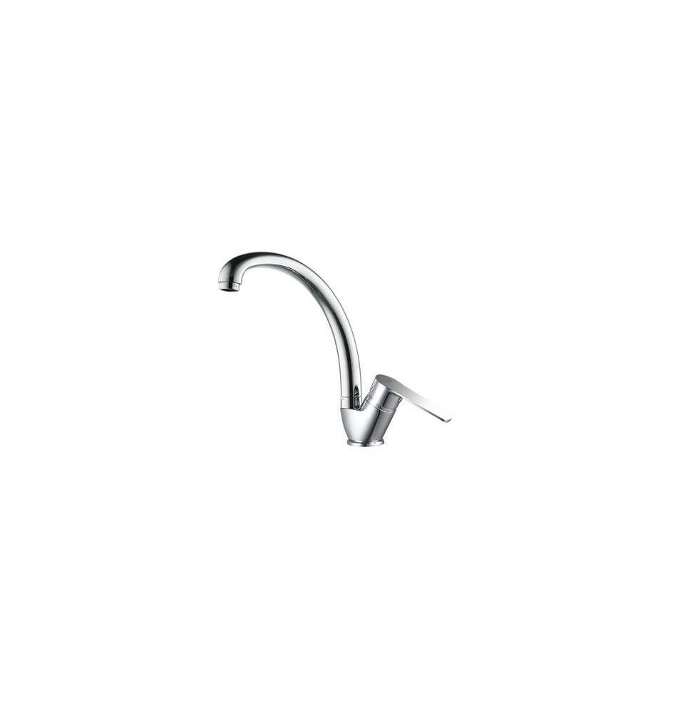 MISCELATORE MONOCOMANDO LAVELLO BOCCA ALTA MARGOT Cromo