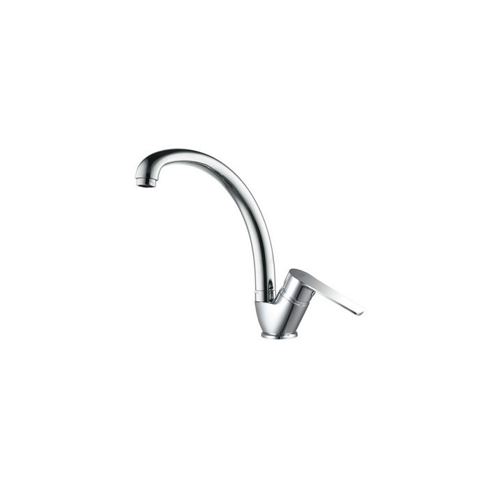 MISCELATORE MONOCOMANDO LAVELLO BOCCA ALTA MARGOT Cromo