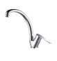 MISCELATORE MONOCOMANDO LAVELLO BOCCA ALTA MARGOT Cromo