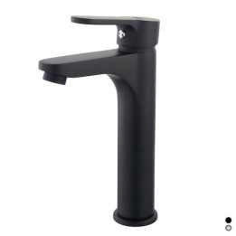 MISCELATORE MONOCOMANDO LAVABO ALTO SERIE PACO Cromo