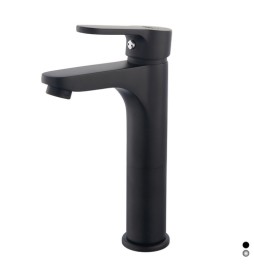 MISCELATORE MONOCOMANDO LAVABO ALTO SERIE PACO Cromo
