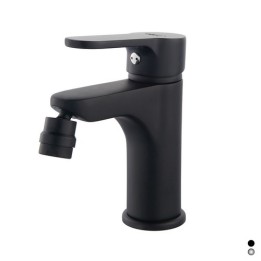 MISCELATORE MONOCOMANDO BIDET SERIE PACO Nero opaco - Senza piletta