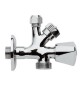 RUBINETTO COMBINATO SOTTOLAVABO-LAVATRICE 1/2 x 3/4