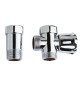 RUBINETTO PER LAVATRICE CON COPPIA RETROGRUPPO DADO GIREVOLE 3/4 x 3/4 x 3/4