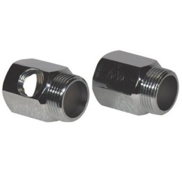 COPPIE DISTANZIALI PER GRUPPI IN OTTONE CROMATO 3/4