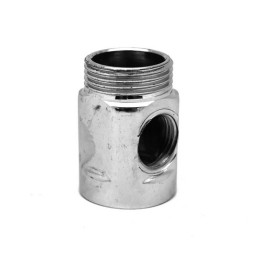 DISTANZIATORE FORATO MF CROMATO 3/4