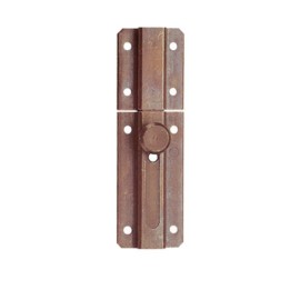 BL CATENACCIOLO ORIZZONTALE ACCIAIO BRONZ 80 MM