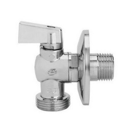 RUBINETTO A SFERA PER LAVATRICE CROMATO 1/2 x 3/4