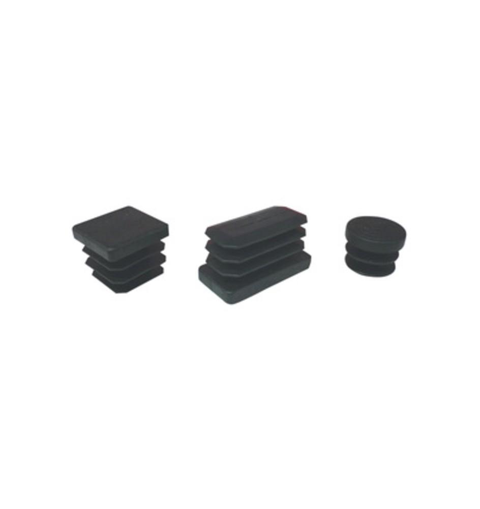 BL PUNTALE ALETTATO 25X25 MM NERO 8 PZ
