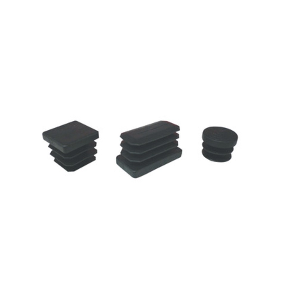 BL PUNTALE ALETTATO 50X50 MM NERO 6 PZ
