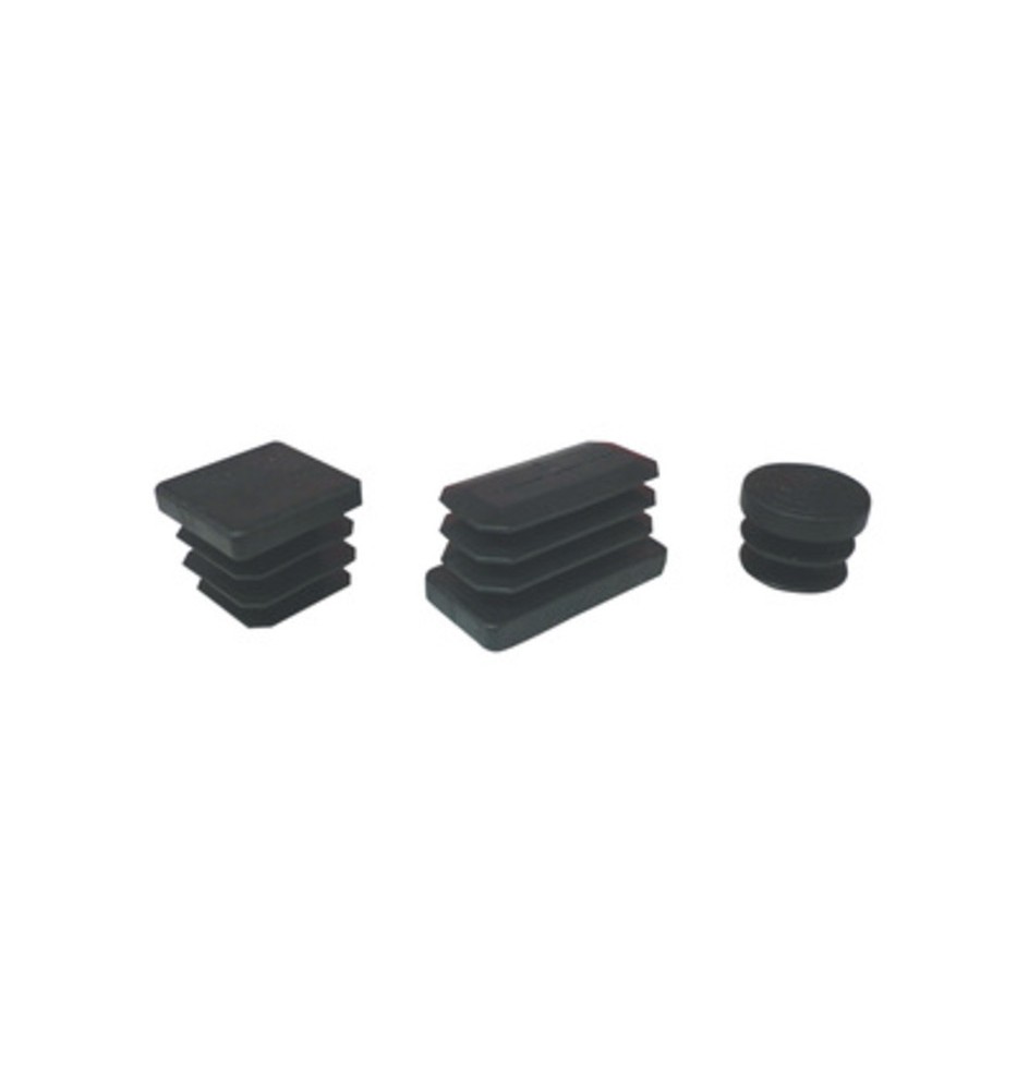 BL PUNTALE ALETTATO 20X40 MM NERO 8 PZ
