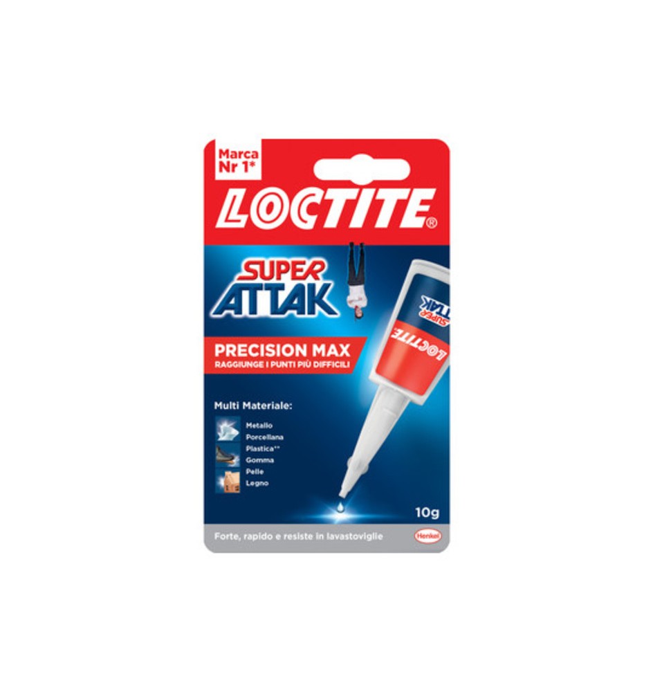 ADESIVO SUPER ATTAK PRECISION MAXI 10 G