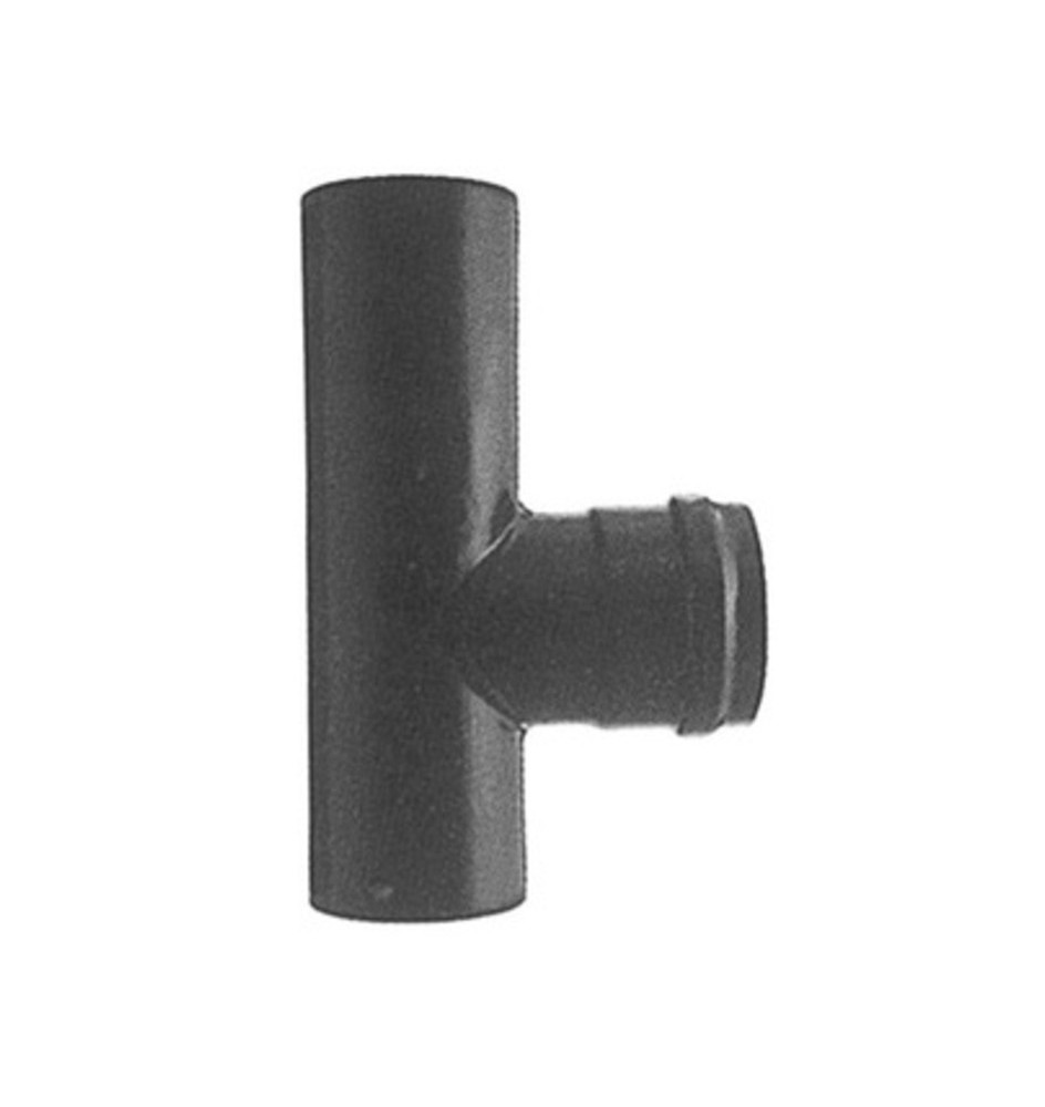 RACCORDO A T P/STUFA A PELLET ATTACCO MFM D 8 CM NERO OPACO