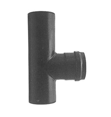 RACCORDO A T P/STUFA A PELLET ATTACCO MFM D 8 CM NERO OPACO