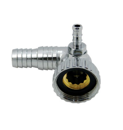 CURVETTA SCARICO LAVATRICE CON ATTACCO ASCIUGATRICE 1"