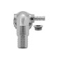 CURVETTA SCARICO LAVATRICE CON TAPPO E ATT. ASCIUGATRICE 1"