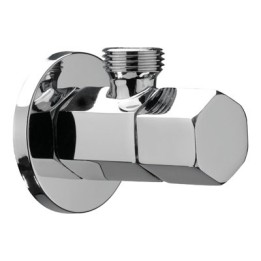 RUBINETTO SOTTOLAVABO D'ARREDO MOD. ESAGONALE 1/2X10 1/2"x10