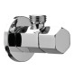 RUBINETTO SOTTOLAVABO D'ARREDO MOD. ESAGONALE 1/2X10 1/2"x10