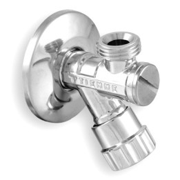 RUBINETTO SOTTOLAVABO INCLINATO TIEMME 1/2" x 3/8"