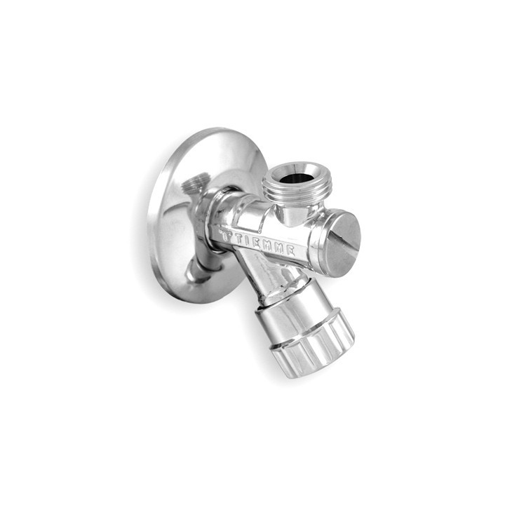 RUBINETTO SOTTOLAVABO INCLINATO TIEMME 1/2" x 3/8"