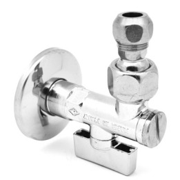 RUBINETTO SOTTOLAVABO A SFERA CON FILTRO A SNODO 1/2x10 DN 8/PN 10