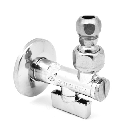 RUBINETTO SOTTOLAVABO A SFERA CON FILTRO A SNODO 1/2x10 DN 8/PN 10