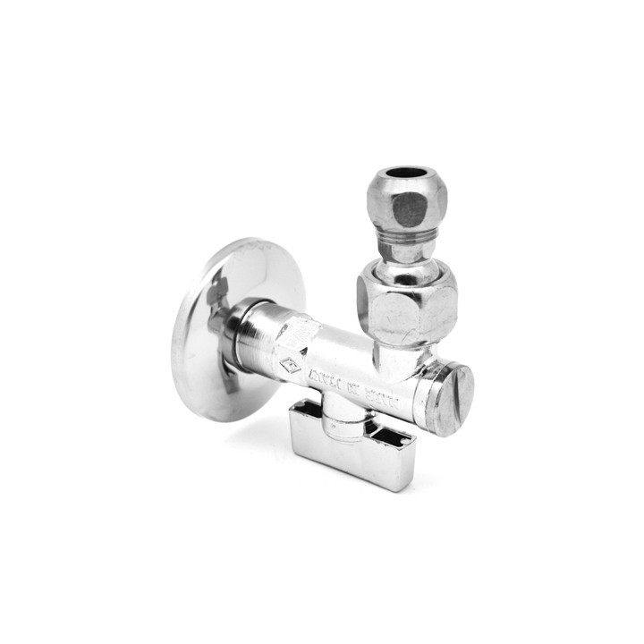 RUBINETTO SOTTOLAVABO A SFERA CON FILTRO A SNODO 1/2x10 DN 8/PN 10