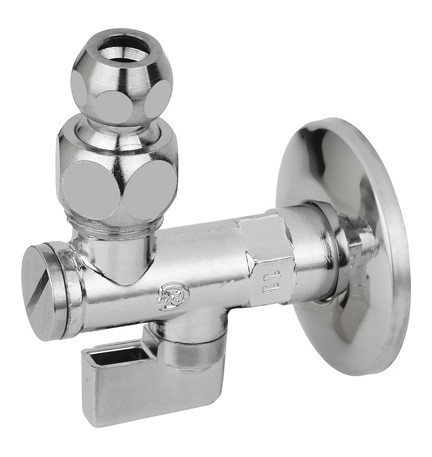 RUBINETTO SOTTOLAVABO COMPACT A SFERA CON FILTRO A SNODO 1/2x10 DN 8/PN 10