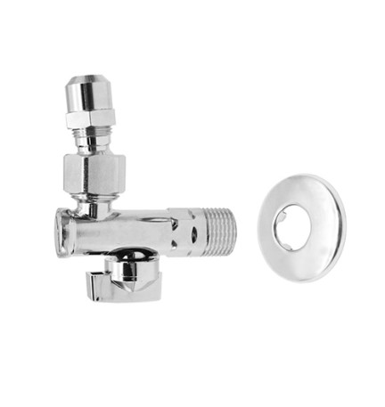RUBINETTO SOTTOLAVABO A SFERA CON FILTRO A SNODO NEW 1/2 x 10