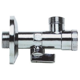 RUBINETTO SOTTOLAVABO A SFERA CON FILTRO SENZA DADO 1/2 x 3/8