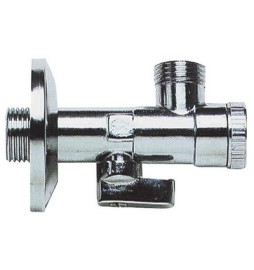 RUBINETTO SOTTOLAVABO A SFERA CON FILTRO SENZA DADO 1/2 x 3/8