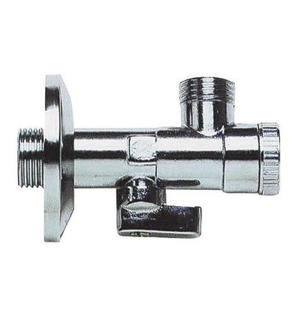 RUBINETTO SOTTOLAVABO A SFERA CON FILTRO SENZA DADO 1/2 x 3/8