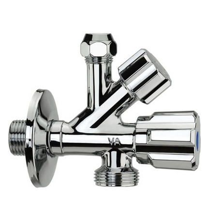 RUBINETTO COMBINATO SOTTOLAVABO - LAVATRICE 1/2 x 3/4