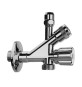 RUBINETTO COMBINATO SOTTOLAVABO-LAVATRICE 1/2 x 3/4