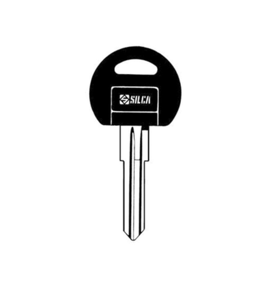 SILCA NE38AP CHIAVE AUTO TESTA PLASTICA ACCIAIO