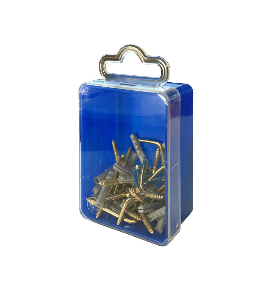 SC GANCIO P/QUADRO A RAMPINO C/TASSELLO 20 PZ*