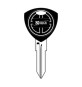 SILCA GT10BP CHIAVE AUTO TESTA PLASTICA ACCIAIO